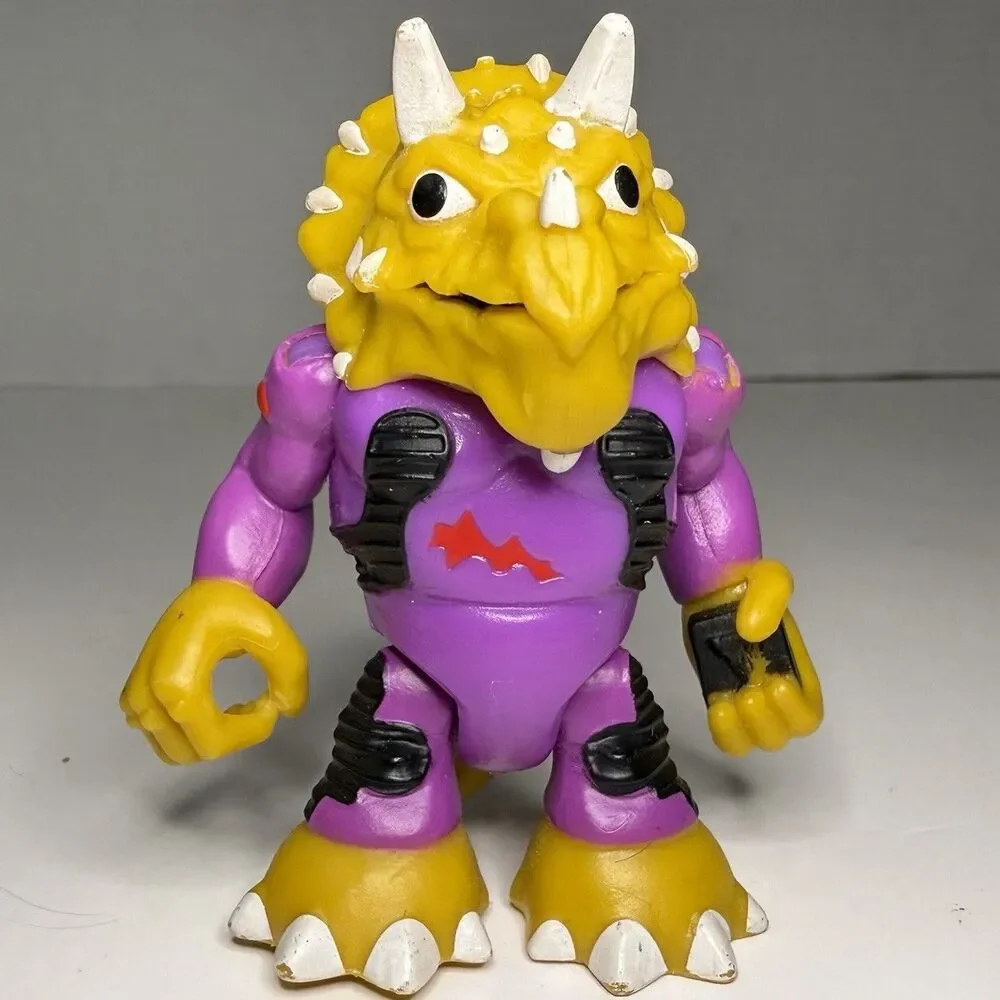 TMNT Half Shell Heroes TriIceraton 2.5” Figure Teenage Mutant Ninja Turtles 2015